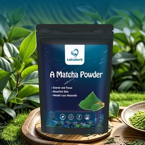 Laicuherb Matcha Orgánico 100% Puro de Grado Ceremonial, Té Verde en Polvo, Nuevo Empaque en Bolsa, Té Instantáneo Saludable, Vegano, Sin OMG - Product Image 4