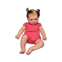 Poupées de bébé en vinyle de silicone de 50 cm pour filles, jouets pour filles, poupée de bébé réaliste de 19 pouces en silicone avec accessoires gratuits