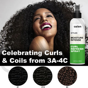 Etiqueta privada Rosemary <span class=keywords><strong>Honey</strong></span> Curl <span class=keywords><strong>Spray</strong></span> refrescante <span class=keywords><strong>Hidratante</strong></span> que define la niebla para cabello rizado grueso - Product Image 6