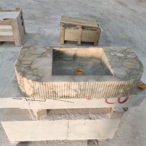 Commande spéciale bassin marbre piédestal évier sculpté navire évier salle de bain lavabo vanités vanité bureau pour maquillage évier de cuisine - Product Image 2