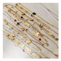 Bracelet Exquis en Acier Inoxydable Double ou Simple Couche, Forme Cœur Classique, avec Perle Beimu, Ne Ternit Pas, pour Femme