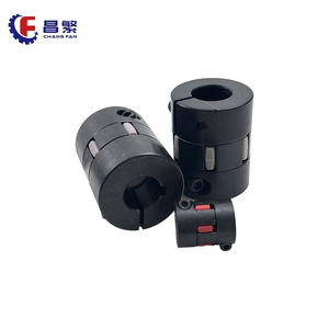 Factory Sale Clamp Coupling D30mm L35mm Bore Size 4mm-16mm 45 Steel Plum Blossom Star Shaped Coupler - Product Image 1