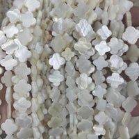 Perles en forme de cœur en coquillage blanc naturel 6-14mm, perles espacées en vrac Jinstone pour la fabrication de bijoux DIY, bracelets et colliers, vente en gros