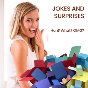 Prank <b>gift</b> <b>box</b>, stackable surprise nested <b>box</b> prank set, customizable according to needs - Product Image 2