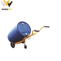Tambour à huile en acier, chariot de transport, 48 — 55 gallons