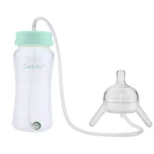 Retail and wholesale mom care hands-free pp feeding bottle for baby
