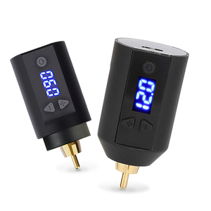 แหล่งจ่ายไฟสำหรับเครื่องสักแบบ RCA ชาร์จเร็ว พร้อมหน้าจอดิจิตอล แบตเตอรี่แบบชาร์จได้ สำหรับปากกาโรตารี่ ใช้งานได้ในสตูดิโอแบบพกพา - Product Image 3