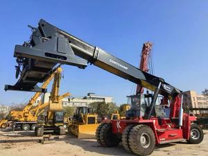 รถยกตู้คอนเทนเนอร์ Kalmar/Heli/Fantuzzi/Konecrane ขนาด 45 ตัน เครื่องยนต์ดีเซล ขับเคลื่อน 4 ล้อ สำหรับงานก่อสร้าง (มือสอง) - Product Image 6