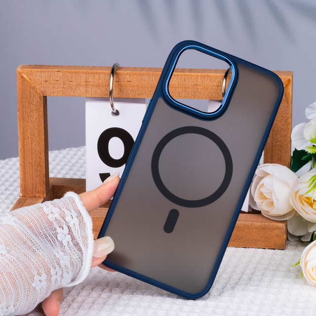 Brand New Shockproof Magnetic Compatibility Cover for iPhone 15 16 Pro Max Securely Designed Mobile Phone Case