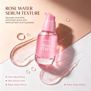 PDRN Rose <b>Serum</b> Lightweight <b>Face</b> <b>Serum</b> with Moisturizing Formula Skin Care Essence OEM Manufacturer - Product Image 2