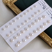 Perles d'eau douce naturelles écologiques de forme bouton 8-9 mm AAAAA, perles polies pour artisanat, vente en gros en vrac