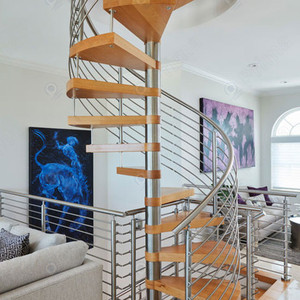 Escalier <span class=keywords><strong>en</strong></span> colimaçon extérieur résistant aux intempéries Prima North American, design économique, <span class=keywords><strong>kit</strong></span> d'escalier <span class=keywords><strong>en</strong></span> colimaçon extérieur - Product Image 6