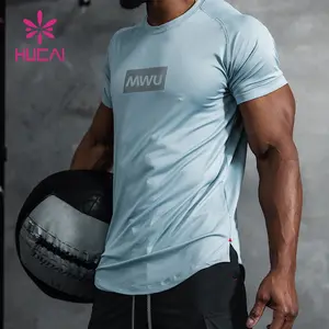 Легкая суженная быстросохнущая Мужская компрессионная футболка из полиэстера с короткими рукавами для бега, фитнеса, тренажерного зала