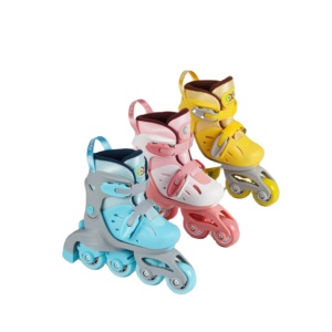 <span class=keywords><strong>Patines</strong></span> de <span class=keywords><strong>Ruedas</strong></span> Ajustables Dos en Uno para Niños y <span class=keywords><strong>Niñas</strong></span>, con <span class=keywords><strong>Ruedas</strong></span> de PU, Diseño Convertible de <span class=keywords><strong>Cuatro</strong></span> <span class=keywords><strong>Ruedas</strong></span> en Línea - Product Image 6