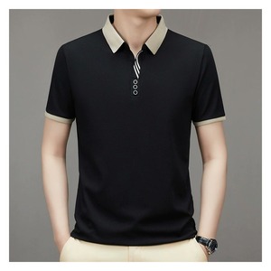 Camiseta Polo Personalizada para Hombre, Tejido de Punto Grueso de 250G, Manga Corta, Cuello Camisero, Marca Privada, OEM ODM - Product Image 2