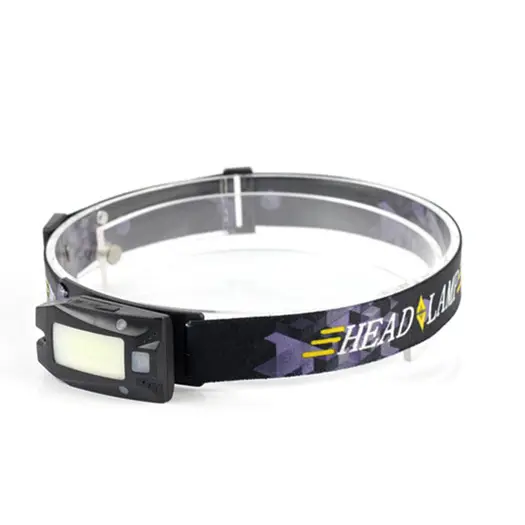 RECHARGEABLE HEADLAMP Headlight for Camping, Cycling, Hiking ,360 Degre rotation; with an arm band as running light