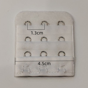 Da donna morbido e comodo accessorio di biancheria intima da donna da donna a <span class=keywords><strong>3</strong></span> file <span class=keywords><strong>3</strong></span>-Hook <span class=keywords><strong>3</strong></span>-Hook 4.5cm - Product Image 1