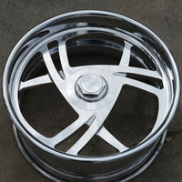 Jantes de voiture RCSR entièrement polies 18 19 20 21 22 23 24 26 pouces, jantes forgées directionnelles pour Chevrolet Cadillac GMC, jantes à fond profond