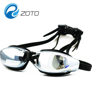 ZOTO Swimming Goggles PC Lens Anti-Fog Waterproof Silicone <b>Frame</b> For Adults Unisex - Product Image 3