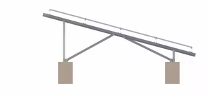 Hệ thống kệ năng lượng mặt trời chuyên nghiệp: gắn kết mặt đất/carport, cấu hình nhôm, giá đỡ cực & Bộ dụng cụ quản lý cáp quang điện - Product Image 3