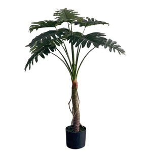 Hogar interior diferente 150cm nuevo estilo producto realista Interior Exterior Tropical Philodendron Schott árbol plantas artificiales - Product Image 4