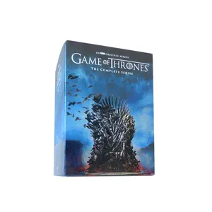 Game Of Thrones The Complete Series 38 Discs Factory Wholesale DVD Movies TV Series Cartoon Region 1 DVD Free Ship