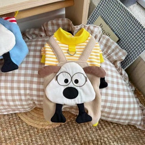 涤纶狗狗四腿连帽衫衣服秋冬夏季加厚保暖睡衣跨境批发 - Product Image 2