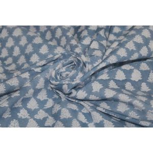 Tela de Algodón Hecha a Mano con Estampado Natural Indio, Tamaño Personalizado 60x60, para Vestidos de Niños, Cortinas Ligeras y Decoración de Bolsos - Product Image 5