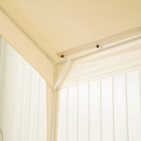 Tente de réanimation robuste 3x3m avec structure en acier Q195, auvent pliable et tissu Oxford PVC 420D imperméable