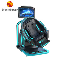 Nuevo diseño Roller Coster VR Arcade Machine Simulador de vuelo Cabina 720 grados VR Silla Gaming VR 360 Simulador