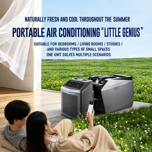 Mini Aire Acondicionado Portátil Separable de 6200 BTU, Resistente para Exteriores, Ideal para Campamentos, Hoteles, Carpas, Autocaravanas, Autos, Hogares y Mascotas - Product Image 6