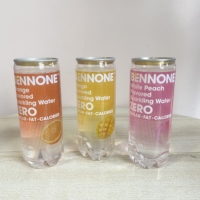 Boisson gazeuse sans sucre aux saveurs fruitées, étiquette privée personnalisée, eau pétillante, certification d'exportation complète