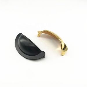 골드 서랍 손잡이 컵 빈 쉘 드레서 손잡이 주방 캐비닛 손잡이 - Product Image 2