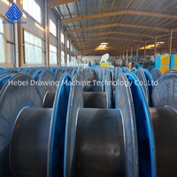 Ligne de production de galvanisation de bobines d'enroulement de tréfilage en acier en forme de I