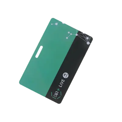 신용 카드 크기 PVC 식별 NFC 사진 ID 인쇄 카드 구멍