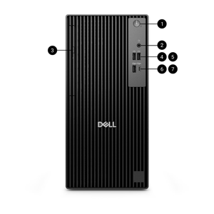 Nouvel ordinateur de bureau tour haute performance Dell QCT1250 avec écran 23,8 pouces, processeur Intel Core i5-14500, 8 Go de RAM DDR5, SSD 512 Go, Windows 11 Business Office - Product Image 4