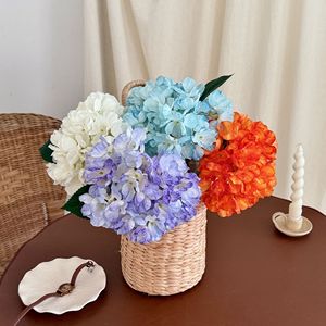 Fleurs d'hortensia artificielles Yasunobu, branche unique en tissu de soie, pour décoration de mariage et de maison, arrangement de bouquets - Product Image 2