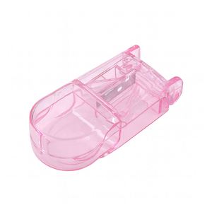 Translucent Pill Slicer Assorted Colors Pill Divider Unit Travel Ready Tablet Splitter Box Wholesale Promotion <b>Gifts</b> Supply - Product Image 5