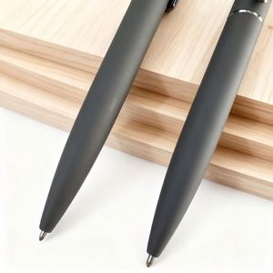 Gray Spray Adhesive Luxury Metal Ballpoint <b>Pen</b> with logo High-end Hot-selling Business Signature <b>Pen</b> Gel <b>Pens</b> for Giving Gifts - Product Image 3