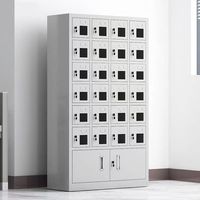 Armoire de rangement commerciale de style moderne pour smartphones pour les écoles, les stades, les hôpitaux et autres lieux assurant la sécurité des smartphones des utilisateurs