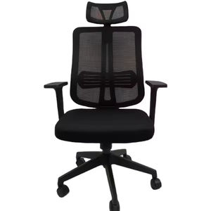 <span class=keywords><strong>Silla</strong></span> de oficina negra transpirable de diseño moderno <span class=keywords><strong>con</strong></span> <span class=keywords><strong>ruedas</strong></span> de tela ajustables Respaldo Malla Precio de fábrica Opciones de color personalizadas - Product Image 2
