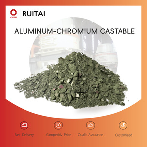 Matériau réfractaire coulable en aluminium chromé, teneur en alumine <span class=keywords><strong>de</strong></span> 80%-90%, température <span class=keywords><strong>de</strong></span> travail ultra-élevée, excellente résistance aux chocs thermiques - Product Image 3
