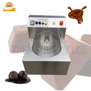 Mini máquina automática de mistura e derretimento de chocolate, dispensador contínuo de 8kg, máquina de têmpera de chocolate