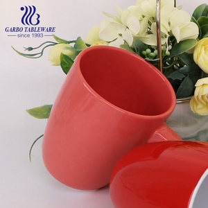 Chinesische Fabrik Steingut Kaffee-Tee-Tasse Bunte Café- und Haushalts-Sublimations-Keramiktasse mit Henkel - Product Image 5