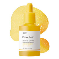 Formula Perawatan Wajah Pencerah, Penyeimbang Warna Kulit, Melembapkan, dan Menenangkan dengan Kandungan Kojic Acid, Kunyit, dan Niacinamide Essence Serum (Private Label)
