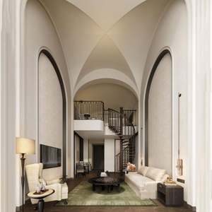 Meubles en bois personnalisables de style moderne pour salon, chambre à coucher, salle de bain, maison entière - Fabriqué en Chine pour les hôtels - Product Image 1