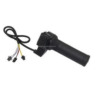 Poignée d'accélérateur universelle pour vélo électrique, poignée de commande d'accélérateur rotative pour scooter électrique, pièces de moto - Product Image 6