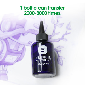 Encre pour imprimante de pochoirs de tatouage <span class=keywords><strong>Dragonhawk</strong></span> 120 ml (4 fl oz) pour tatouage - Product Image 6