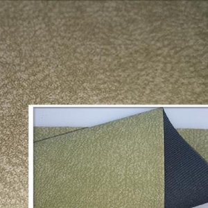 GRS Gerecycled High Solid Tweekleurig Schapenbuck Ecopelle PU Kunstleer voor Schoenen en Tassen Lederen Strip - Product Image 5