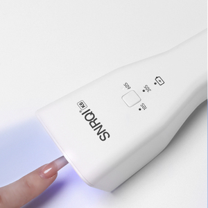 Lampe à ongles LED UV USB portable, alimentée par batterie, séchage rapide du vernis gel, lumière de durcissement pour le nail art - Product Image 4